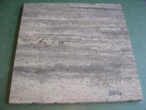 silver travertine