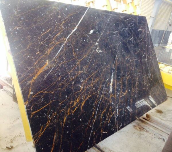 Golden black marble 